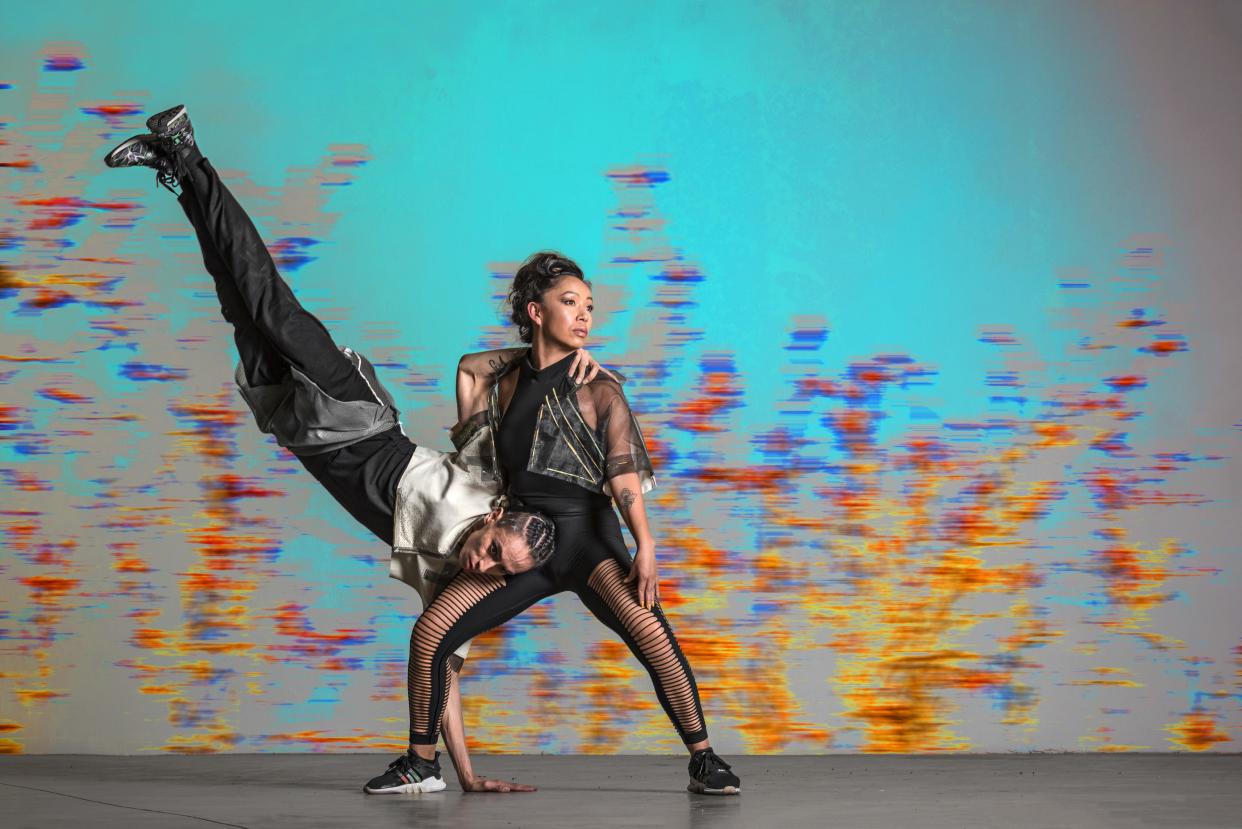 A scene from Dancing Earth’s “Between II,” one of nearly a dozen programs that are part of The Ringling’s Art of Performance series.