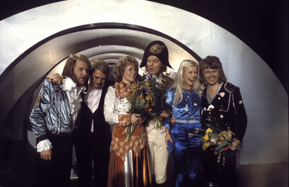 ABBA win Eurovision in 1974 credit:Bang Showbiz