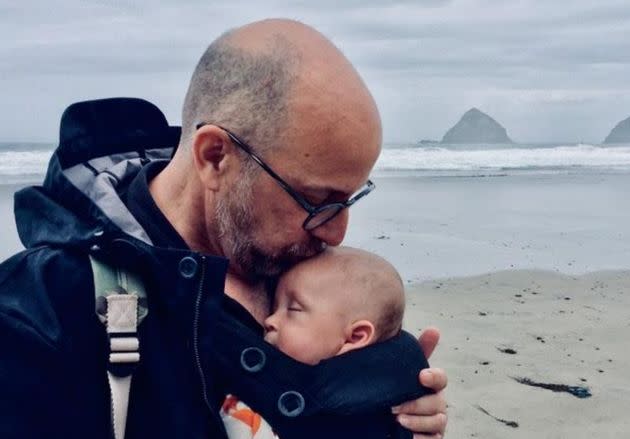 The author with his son. (Photo: Courtesy of Gerald Olson)