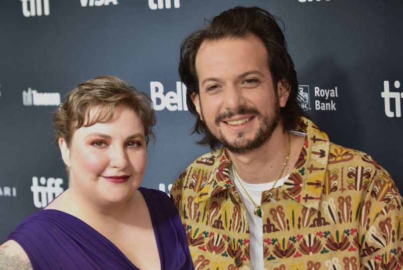 "Too Much," a new show from Lena Dunham (L) and Luis Felber, is in the works at Netflix. File Photo by Chris Chew/UPI