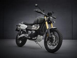 ALL OF THE SCRAMBLER 1200’S CLASS LEADING CAPABILITY.

The 2022 Scrambler 1200 XE and XC represent the latest generation of one of the most capable and unique motorcycles on the market, and one of Triumph’s highest specification models ever. A genuine, class-defining cross over of two motorcycle worlds, with the iconic style and character of a Triumph Modern Classic, combined with the capability and specification of a full-on adventure motorcycle.