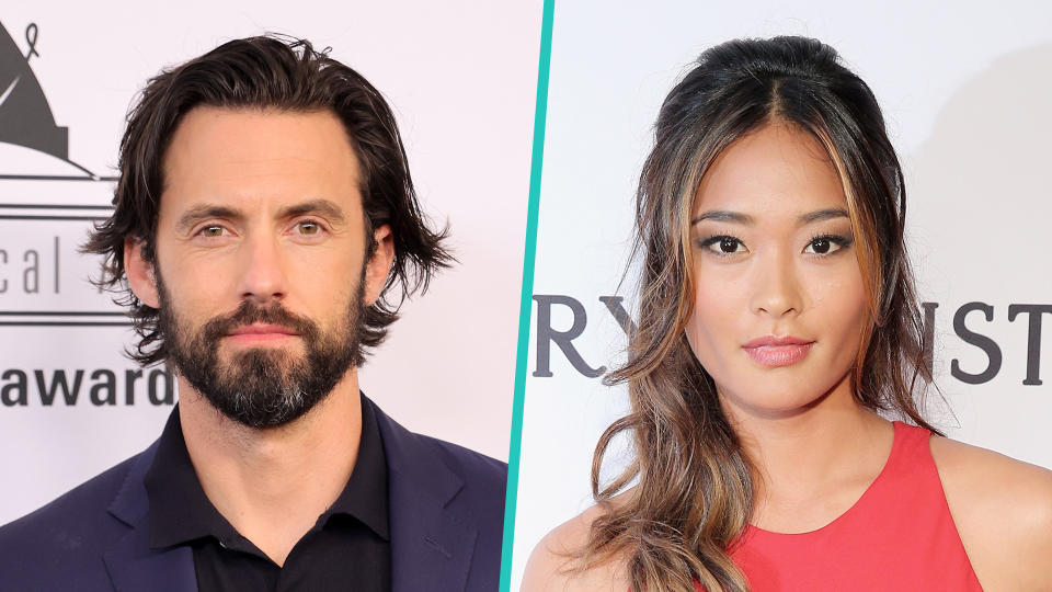 Milo Ventimiglia and Jarah Mariano