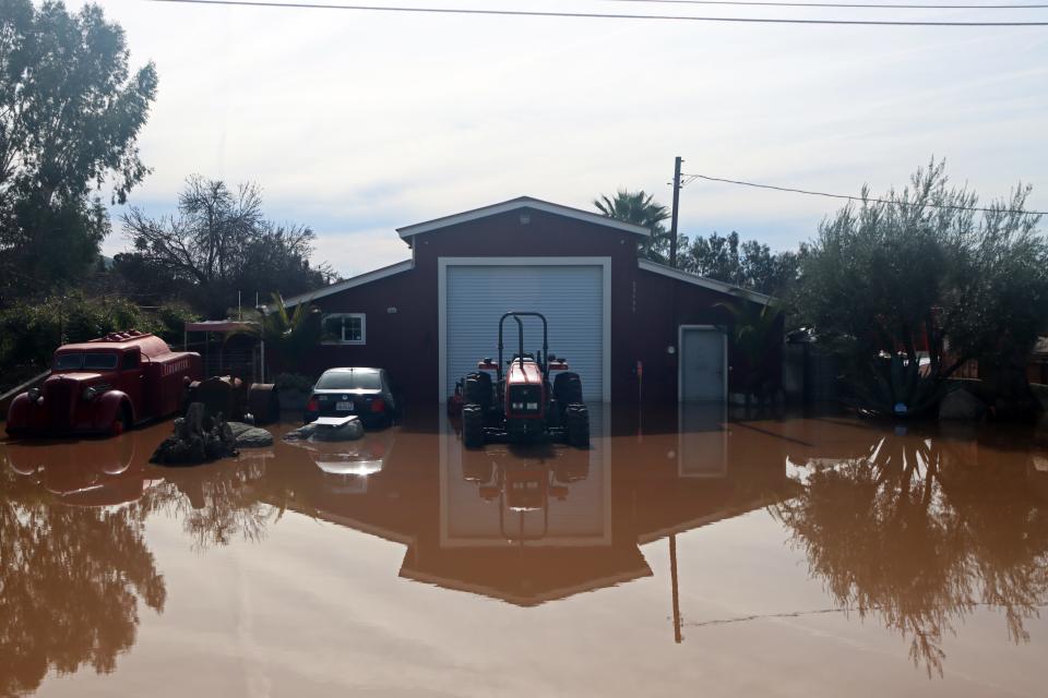 Rain poured down around the small town of Strathmore on Jan. 9 and 10, leaving areas completely inaccessible due to flooding. One home in particular, owned by the Sanchez family, was completely taken over by the muddy waters, destroying numerous cars and farm equipment in the process. The family is still waiting for the water to drain before fully assessing the property’s damage.