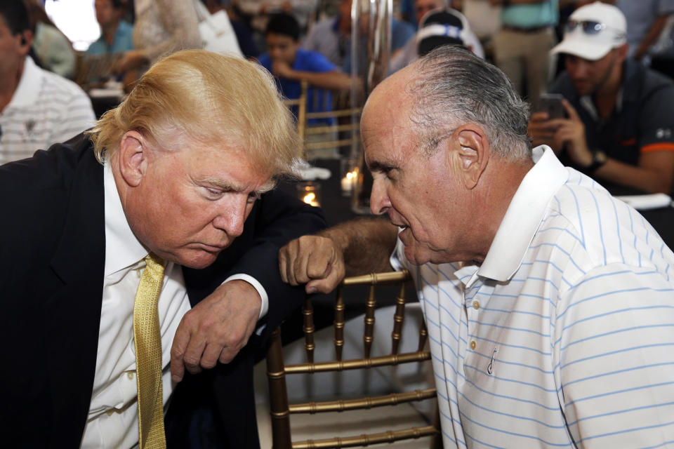 Donald Trump,Rudy Giuliani (Seth Wenig / AP file)