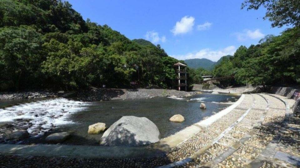 小烏來宇內溪戲水區本年度暫停開放。（圖／翻攝自桃園觀光導覽網）