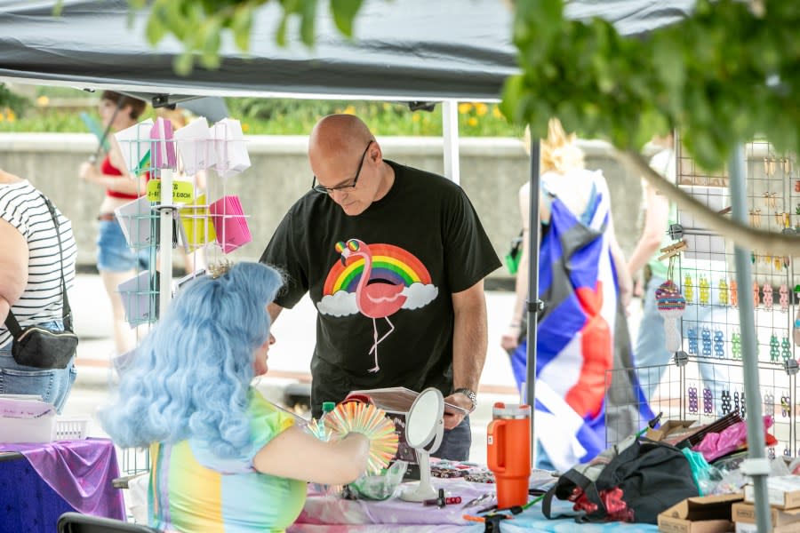 Grand Rapids Pride Festival on Saturday, June 22, 2024. (Michael Buck/WOOD TV8)