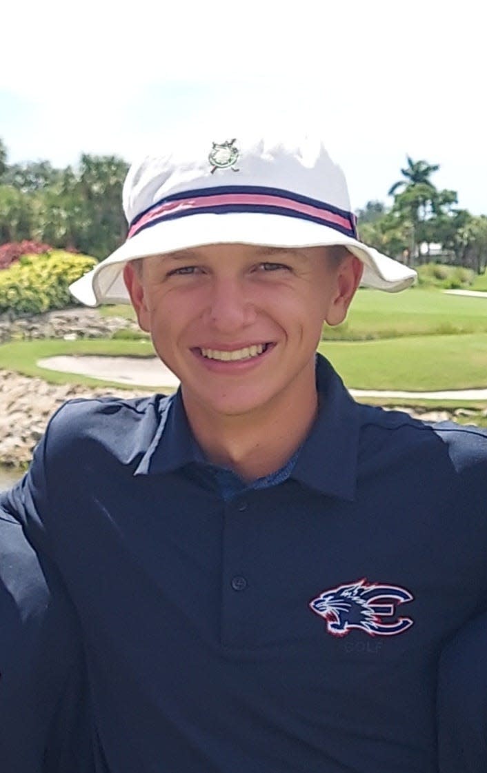 Adin McMaster, Estero boys golf