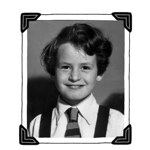  Jacqueline Wilson as a young girl