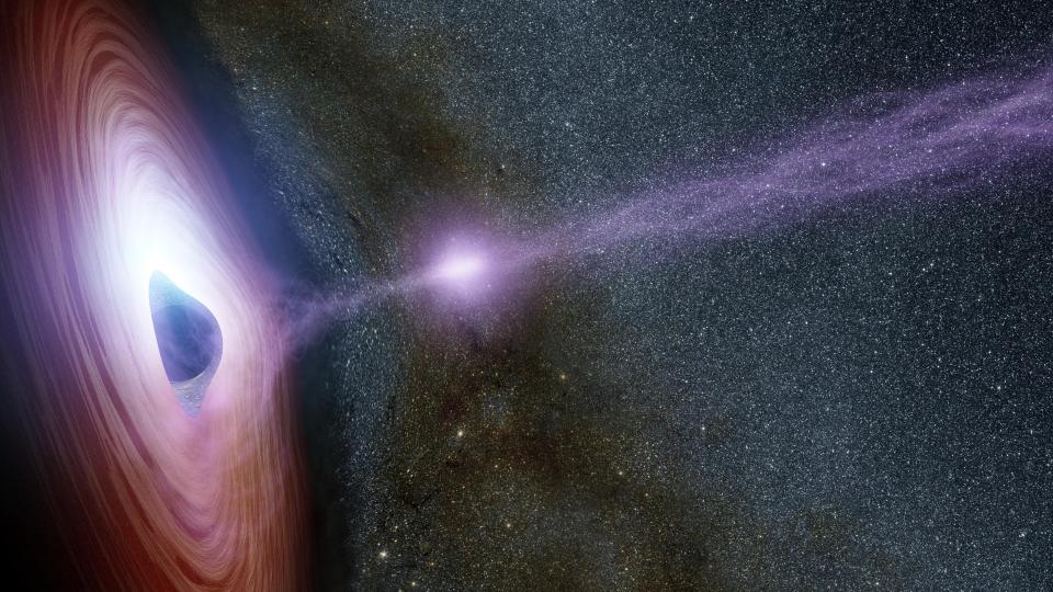 black hole x-ray burst