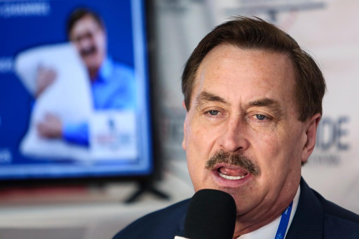 <p>Mike Lindell, MyPillow CEO</p> (AP)