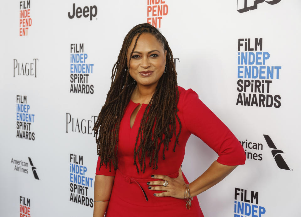 FILE - This Jan. 7, 2017 file photo shows director Ava DuVernay at the 2017 Film Independent Filmmaker Grant and Spirit Award Nominees Brunch in West Hollywood, Calif. A new study finds that just 7 percent of the 250 highest-grossing films of 2016 were directed by women. In recent years, gender inequality in Hollywood has drawn increased scrutiny, including an ongoing investigation by the federal Equal Employment Opportunity Commission. (Photo by Willy Sanjuan/Invision/AP, File)