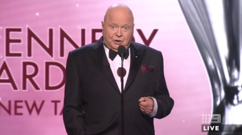 Reflecting upon his early career with the late Graham Kennedy, Bert Newton made a rather suss joke about the late actor “mentoring young talent” at the Logie Awards last week. Source: Nine