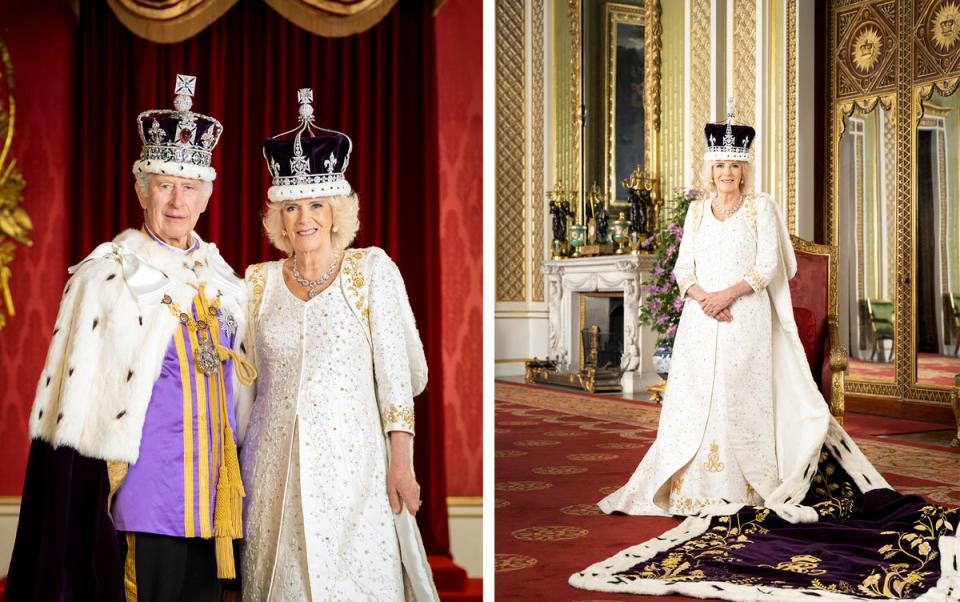 Buckingham Palace released royal portraits (Hugo Burnand/Buckinham Palace/Getty)