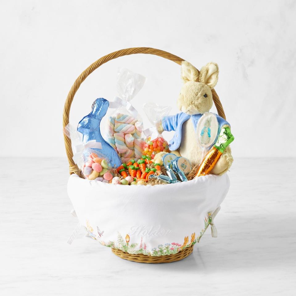 Williams Sonoma x Pottery Barn Kids Beatrix Potter Large Filled Easter Basket