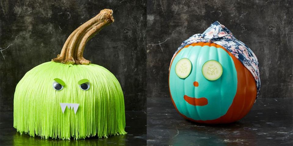 31 Easy Pumpkin Faces to Remix Your Pumpkin Decorating Routine This Year