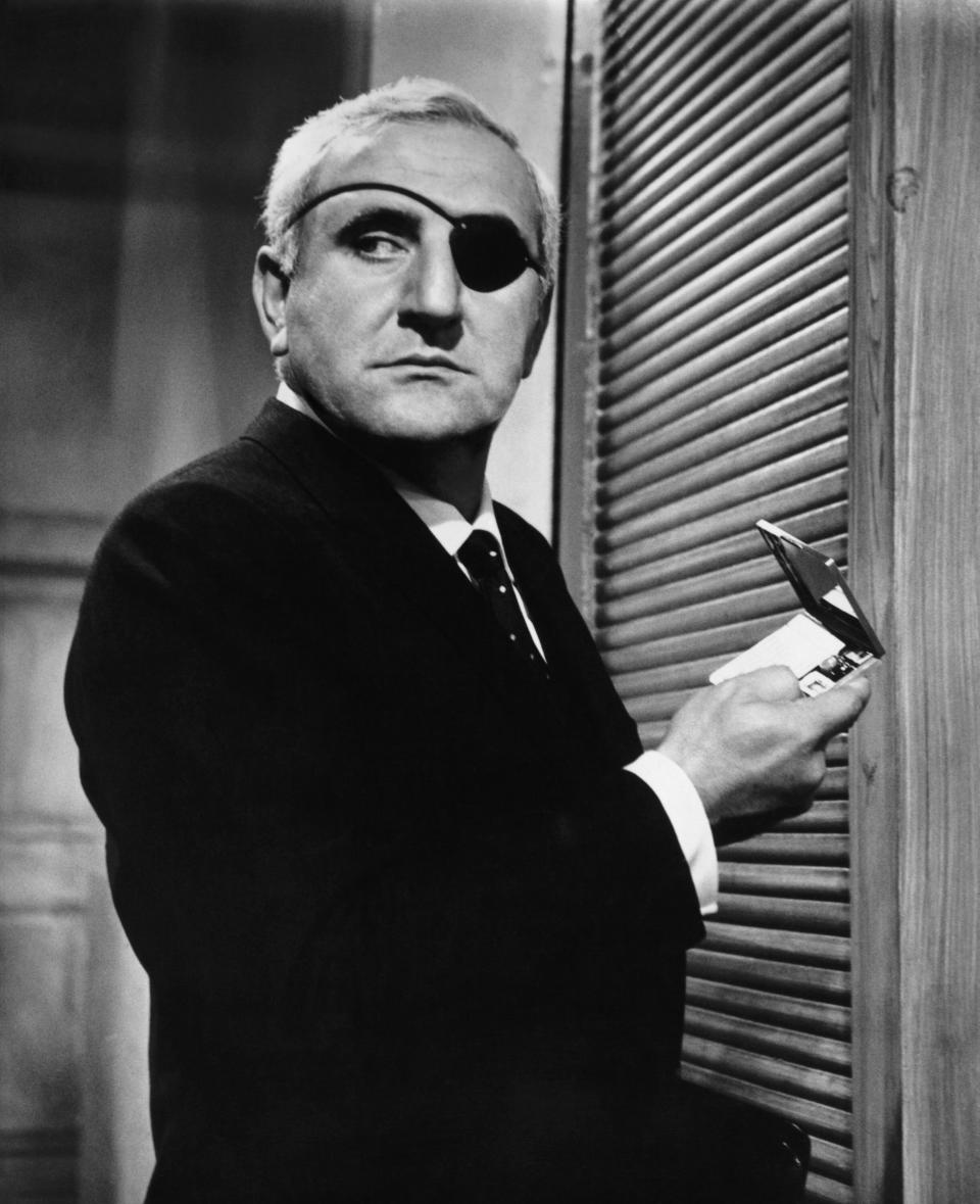 Like No, he’s just another henchman disguised as a true villain. He works for Blofeld and he’s tasked with a nefarious plot -- to extort the world through nuclear threat -- that is sort of laughable even without all the parodies it has inspired. The eye patch will always make him look awesome, though. 