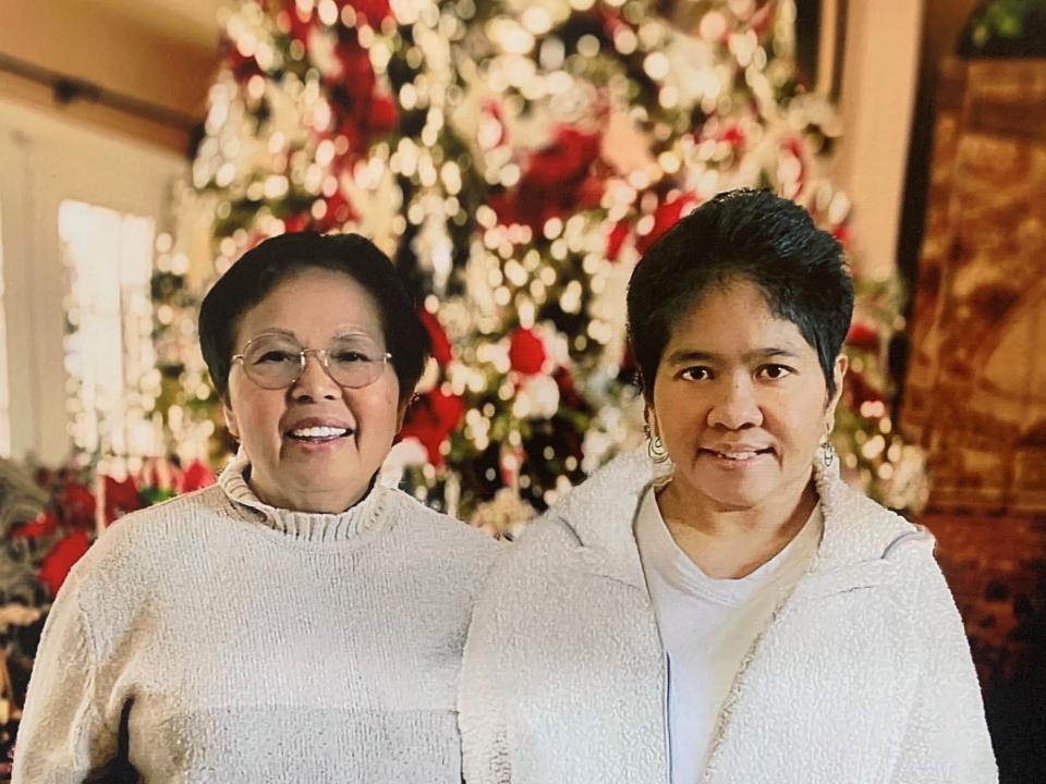 Supee Spindler and her daughter, Nisarat "Nungning" Jittasonthi, spent Christmas Eve 2022, their fist together since 2020, with friends.