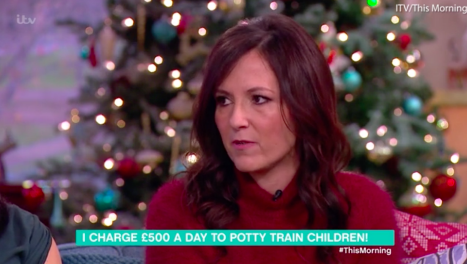 They interviewed a parenting expert who charges hundreds to help train children. Photo: ITV