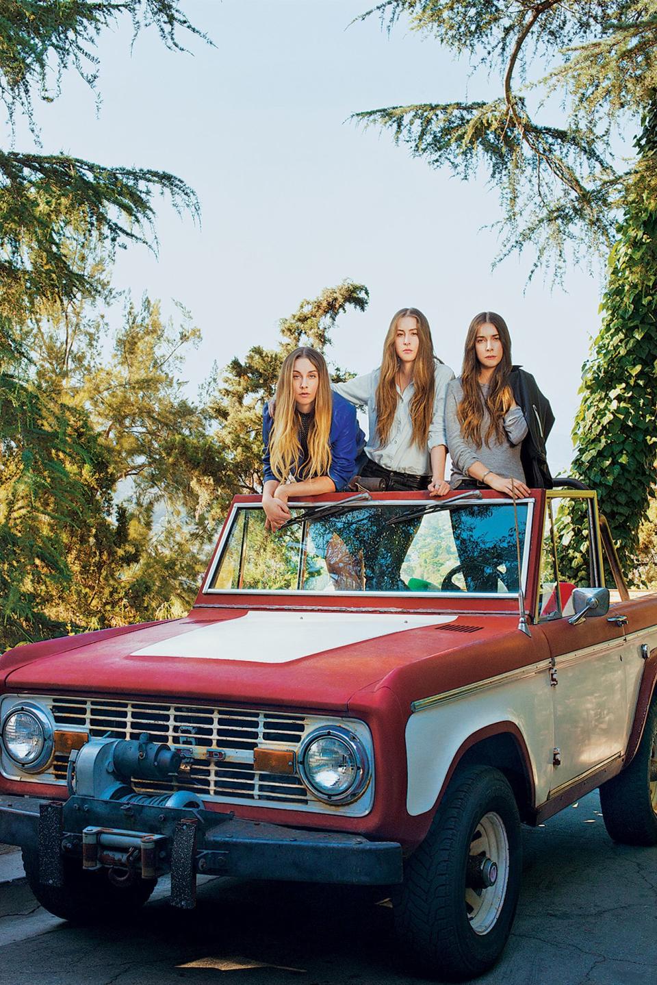 <h1 class="title">Este, Alana, and Danielle Haim</h1><cite class="credit">Photographed by Ami Sioux, <em>Vogue</em>, September 2013</cite>