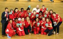 England score in last second of netball final to secure most dramatic and unlikely of Commonwealth gold medals