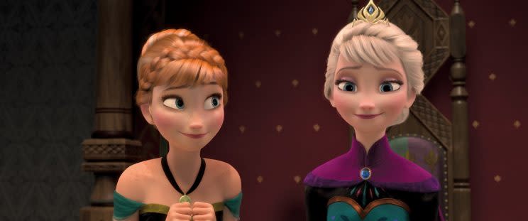 Anna and Elsa in 'Frozen' (Disney)