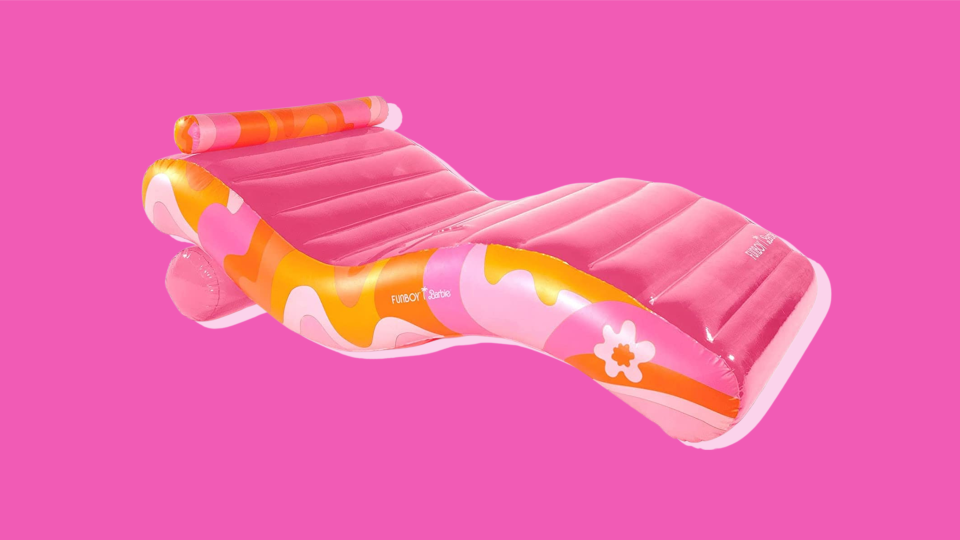 Barbiecore gifts for Barbie fans: Barbie Funboy pool float