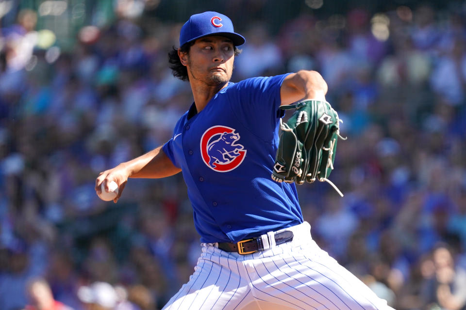 Yu Darvish of the Chicago Cubs 