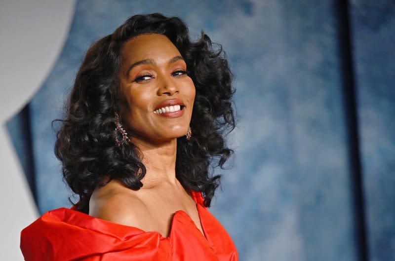 Angela Bassett attends the Vanity Fair Oscar party in March. File Photo by Chris Chew/UPI