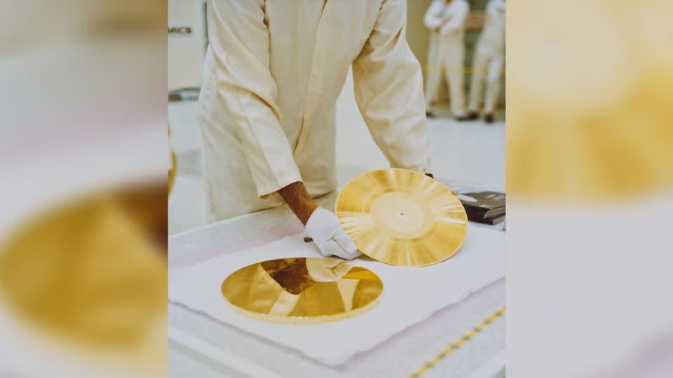 The records were called "The Sounds Of Earth" given the diversity of life and culture they include. - NASA/Hulton Archive/Getty Images