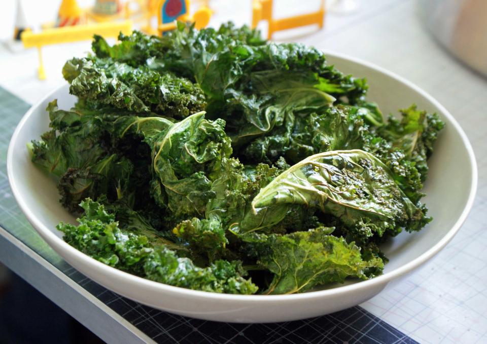 Eat Kale Chips Instead of Potato Chips.