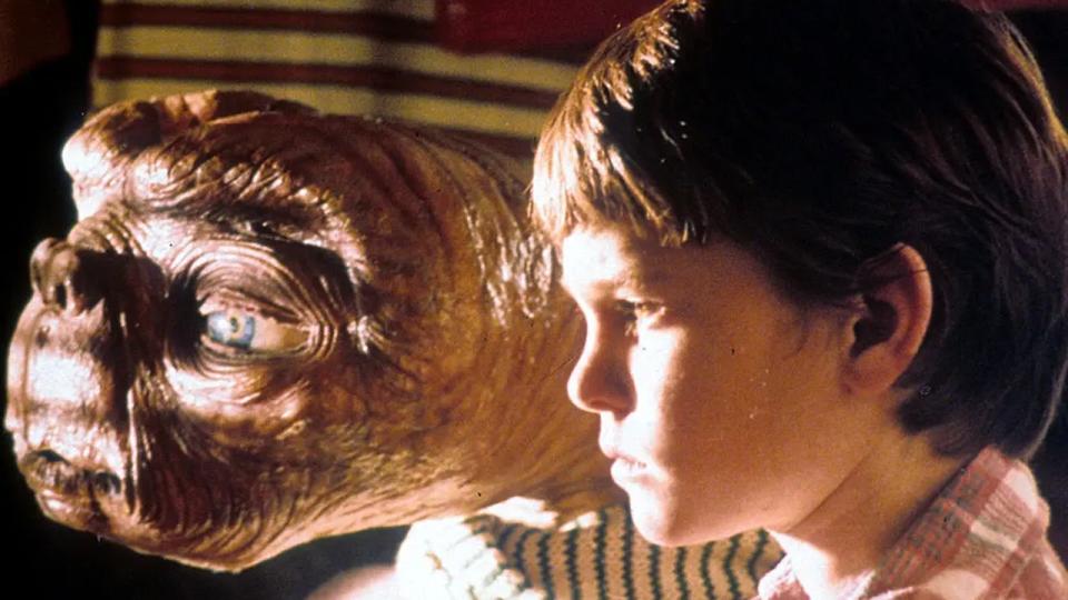 Henry Thomas in "ET"