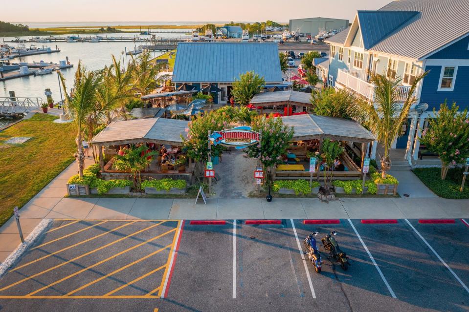 Hammerheads Dockside at the Indian River Inlet.