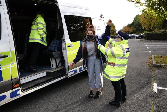 Insulate Britain protesters