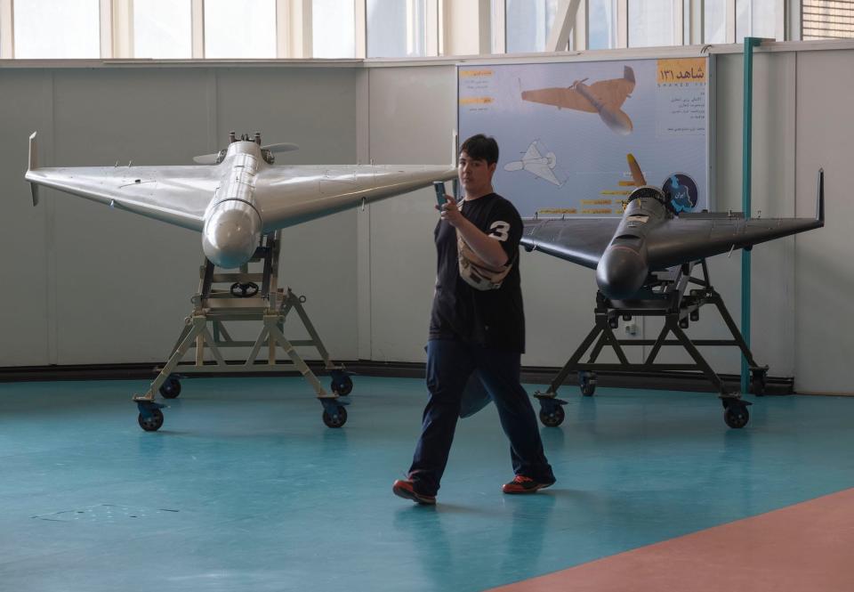 Iran Shahed-136 Shahed-131 drones
