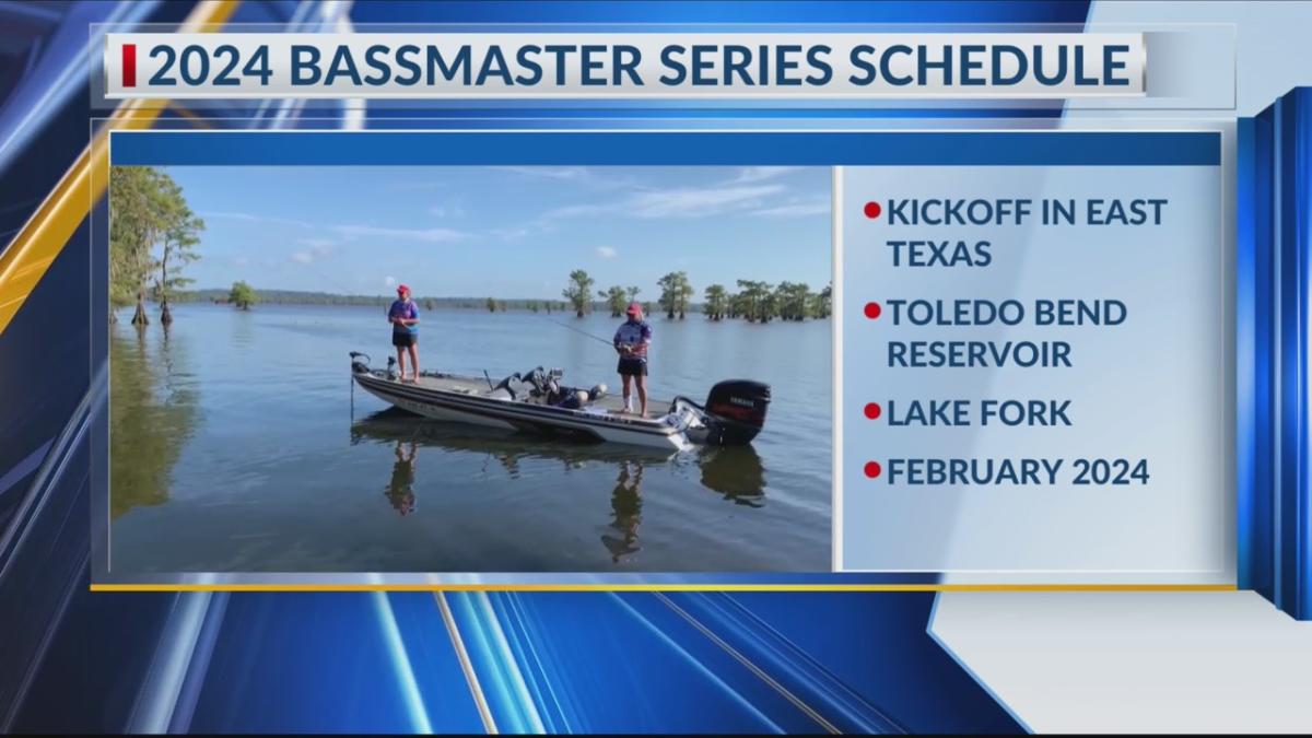 Bassmaster announce 2024 tournament schedule