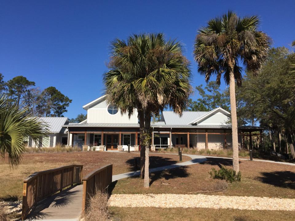 The new Visitor's Center at Skidaway Island State Park.