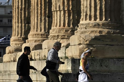 The tablet was discovered during surface excavations close to the remains of the Temple of Zeus in Athens