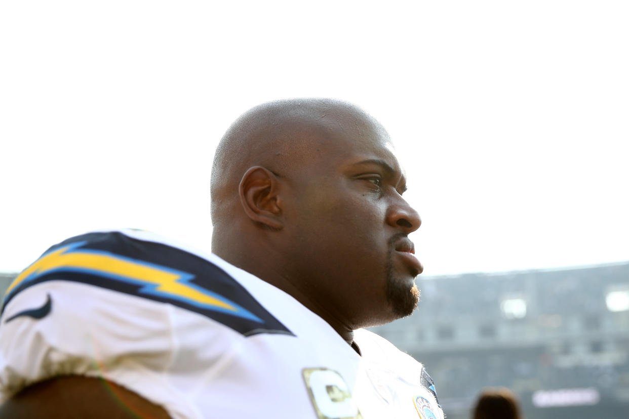 Brandon Mebane plans to play this week. (Photo by Ezra Shaw/Getty Images)