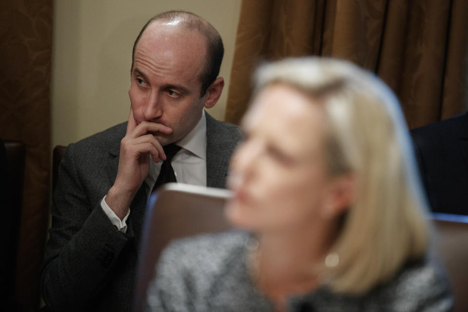 White House senior adviser Stephen Miller. (AP Photo/ Evan Vucci)