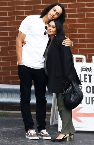 <p>BACKGRID</p> Vanessa Hudgens and husband Cole Tucker