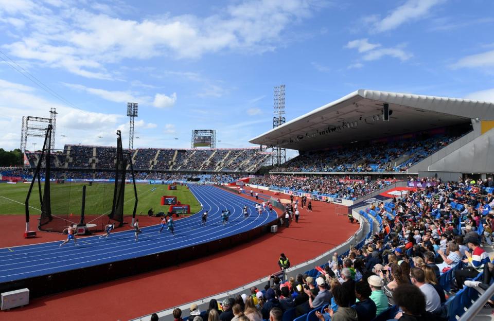 The Alexander Stadium will host athletics after its regeneration (Getty)