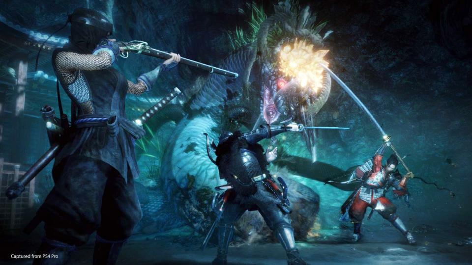 "Nioh" von Action-Spezialist Team Ninja versetzt die "Dark Souls"-Spielrezeptur von From Software in die japanische Folklore. Teil 2 macht genau da weiter, um masochistisch veranlagte Profi-Gamer mit noch größeren Bossen und noch brutaleren Torturen zu konfrontieren, Multiplayer-Modus inklusive. Ab 24. Mai exklusiv auf PS4.