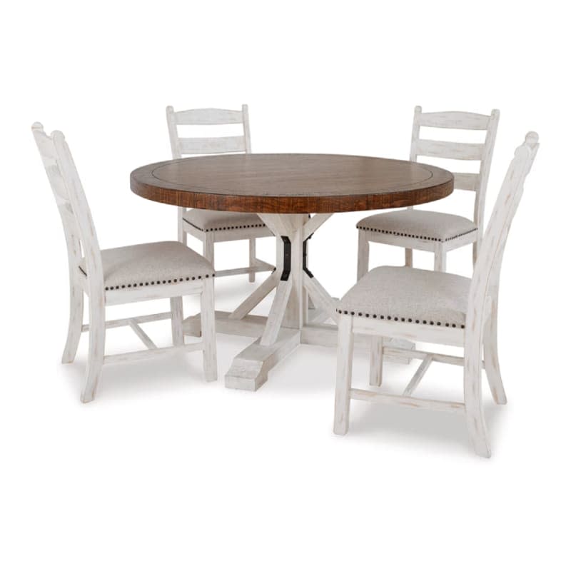 Valebeck Dining Table and 4 Chairs