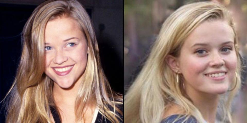 Reese Witherspoon and Ava Phillippe at 18