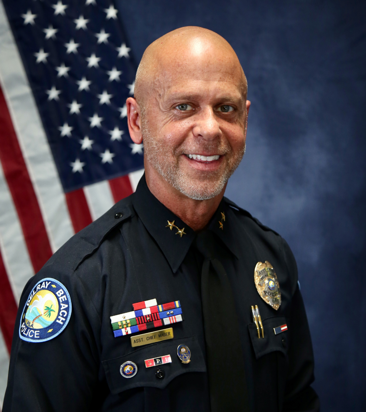 Delray Beach Assistant Police Chief Russ Mager, a 26-year veteran of the department, will be the city's police chief.
