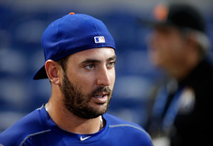 Was Matt Harvey doing some late night partying the night before he called in sick? (Getty Images)