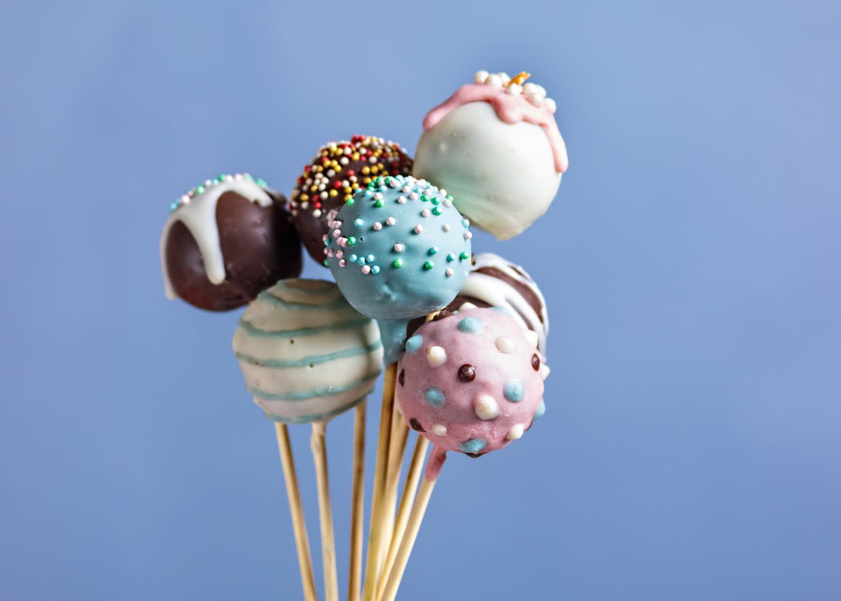 <p>Brooklyn bakery Mini Melanie was founded in 2015 by sisters Diana Moss and Melanie Moss, a former pastry chef at New York’s Babbo and Blue Hill at Stone Barns. To make these cake pops, vanilla sprinkle cake filling is mixed with red, white and blue sprinkles and then coated in white chocolate and covered in more red, white and blue sprinkles.</p><span class="copyright"> Irina Vodneva / iStock </span>