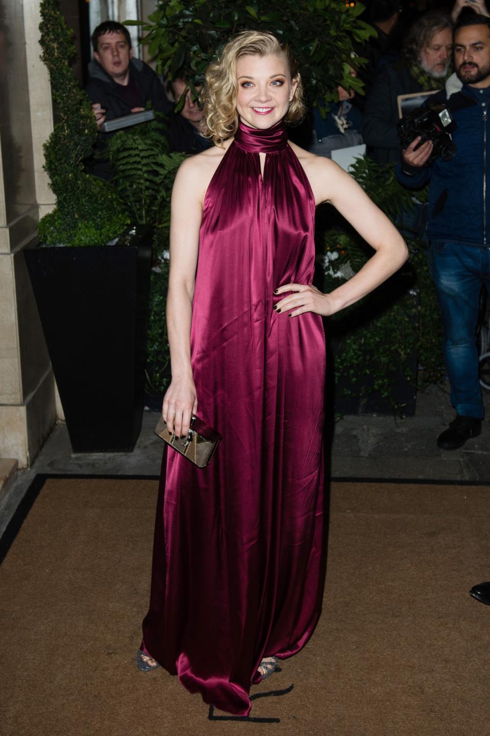 HIT: Natalie Dormer at the Evening Standard Film Awards