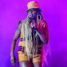Many an attendee wore this hairstyle at 2018 Essence Fest but, Mary J. Blige brought it from the New Orleans streets to the stage for her performance at the festival. Blige chose long box braids that reach her thigh — in her signature blonde hue, of course.