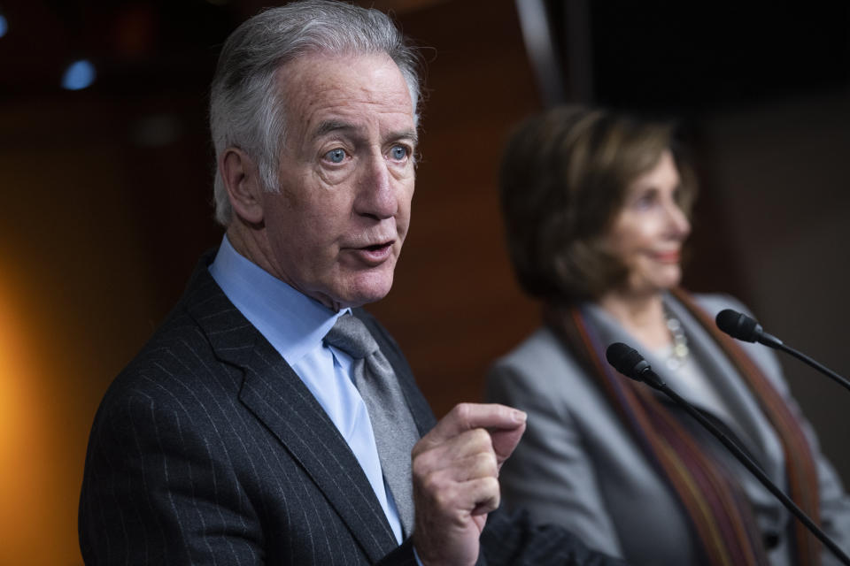 Ways and Means Chairman Richard Neal (D-Mass.) has defended the slow pace of his request for Trump's tax returns on the grounds that he needed to be "methodical." (Photo: Tom Williams/Getty Images)